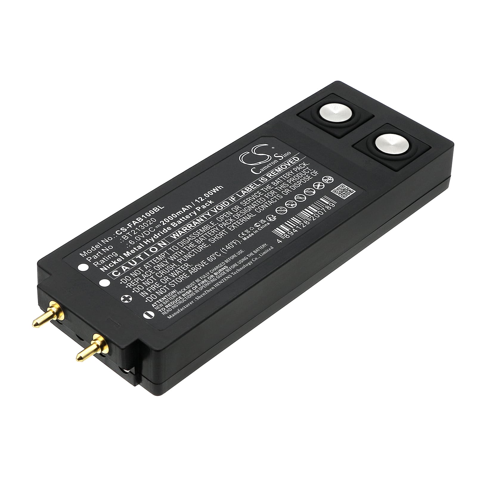 Batteri till HBC TTB 10 - 2.000 mAh