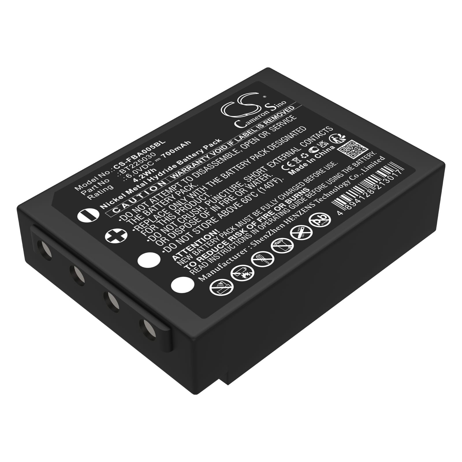 Batteri till HBC Funkfernsteuerung Tele Teach T mfl - 700 mAh