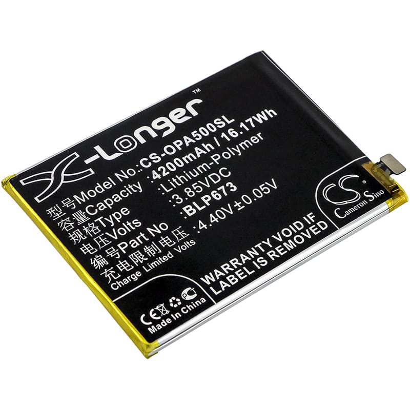 Batteri till Oppo A3s mfl - 4.200 mAh