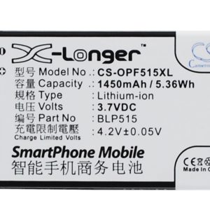 Batteri till Oppo F15 mfl - 1.450 mAh