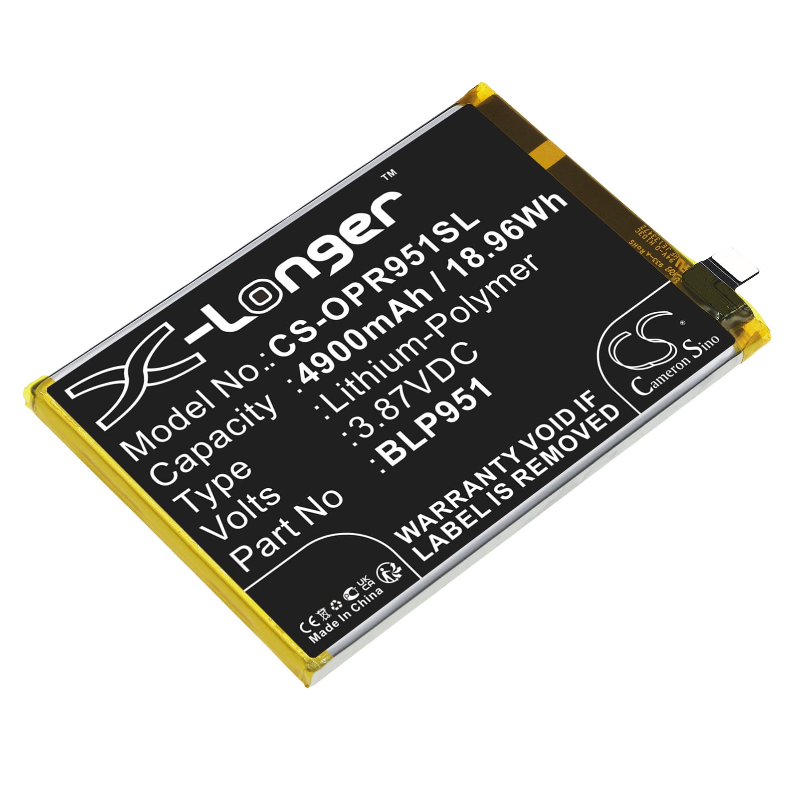 Batteri till Oppo Realme 10 Pro+ mfl - 4.900 mAh