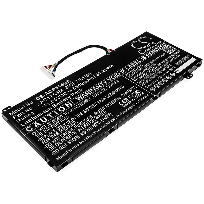 Batteri till Acer Spin 3 SP314 mfl - 4.100 mAh