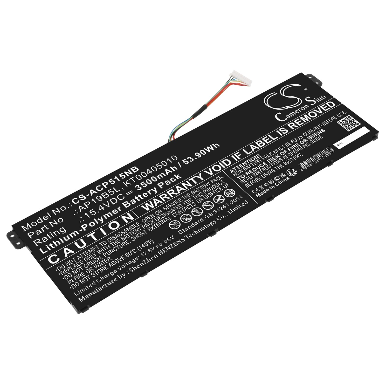 Batteri till Acer Aspire 5 A515-43-R1JF mfl - 3.500 mAh