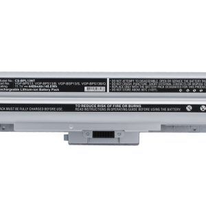 Batteri till Sony VAIO VGN-AW230 mfl - Silver - 4.400 mAh