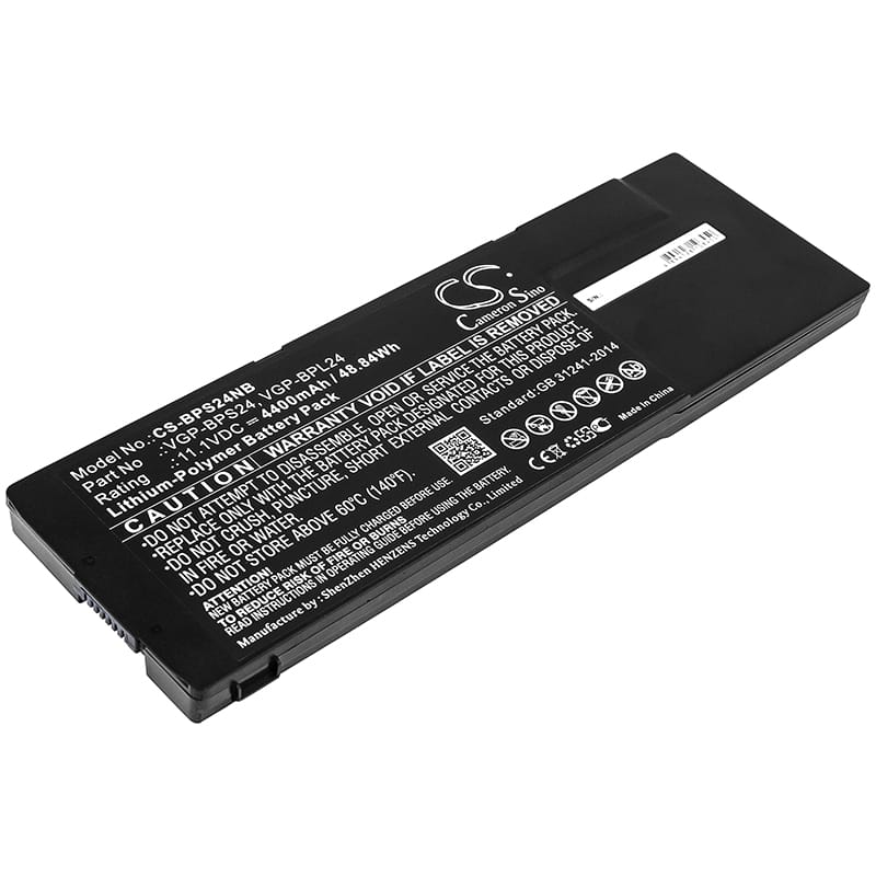 Batteri till Sony Vaio SVS13112EGB mfl - 4.400 mAh