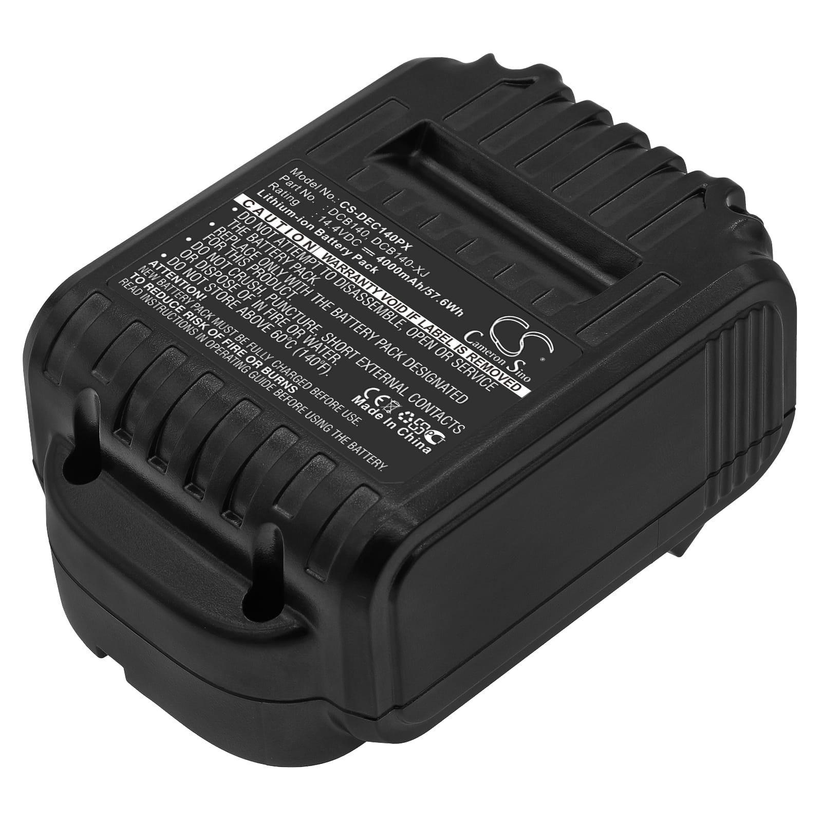 Batteri till Dewalt XR Li-Ion 14.4V mfl - 4.000 mAh