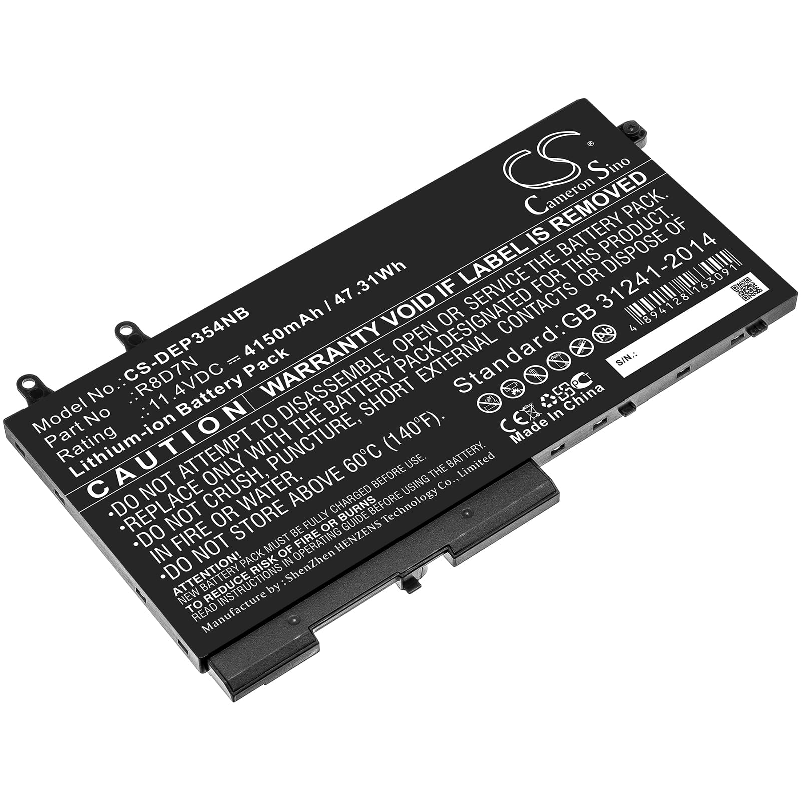 Batteri till Dell Precision 15 3540 mfl - 4.150 mAh