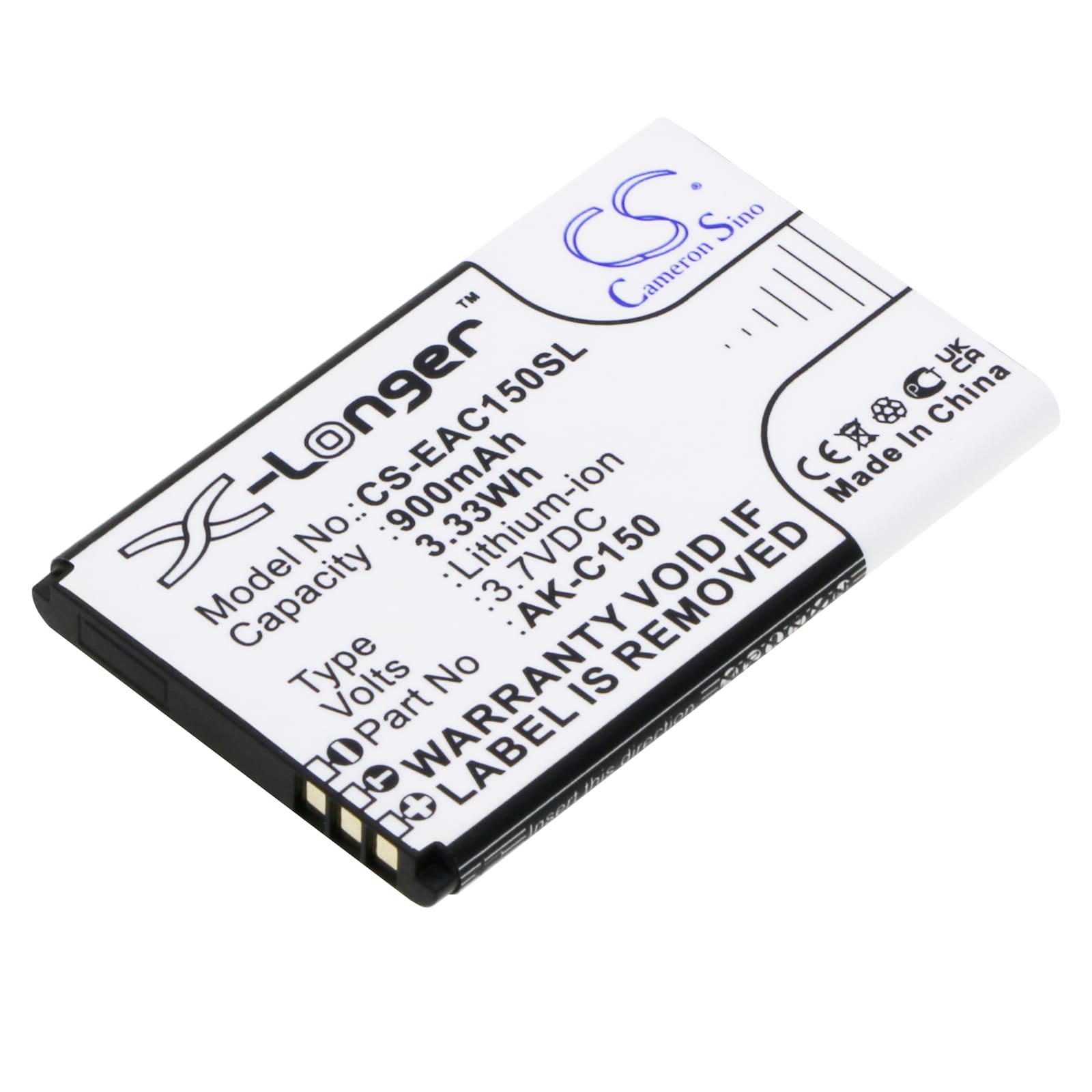 Batteri till Emporia Telme C150 mfl - 900 mAh