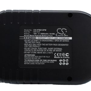Batteri till Hitachi C 18DL mfl - 3.000 mAh