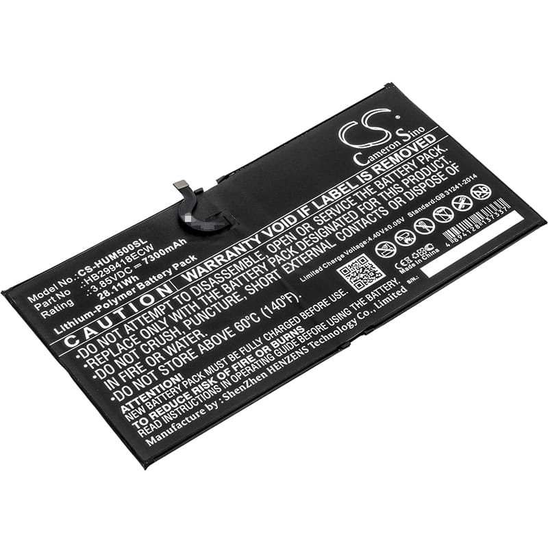 Batteri till Huawei MediaPad M5 mfl - 7.300 mAh