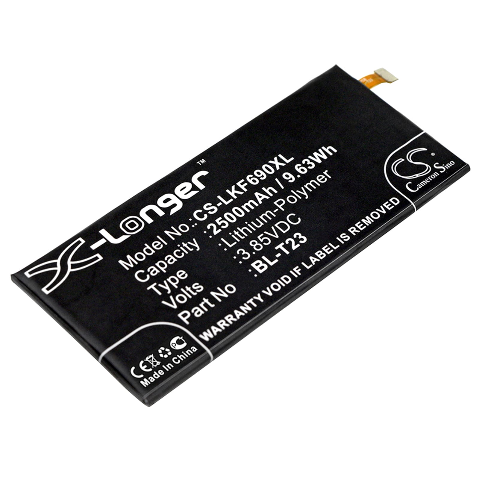 Batteri till LG F690L mfl - 2.900 mAh