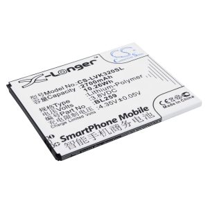 Batteri till Lenovo Lemon 3 mfl - 2.700 mAh