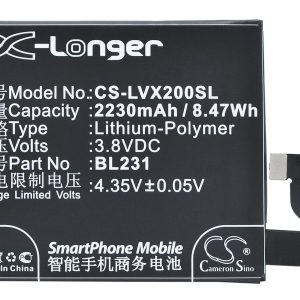 Batteri till Lenovo VIBE X2 mfl - 2.230 mAh