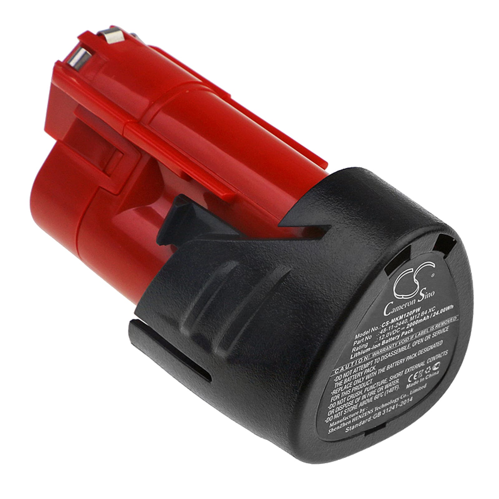 Batteri till Milwaukee M12 mfl - 2.000 mAh