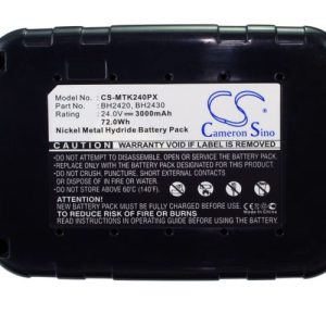 Batteri till Makita BML240 mfl - 3.000 mAh