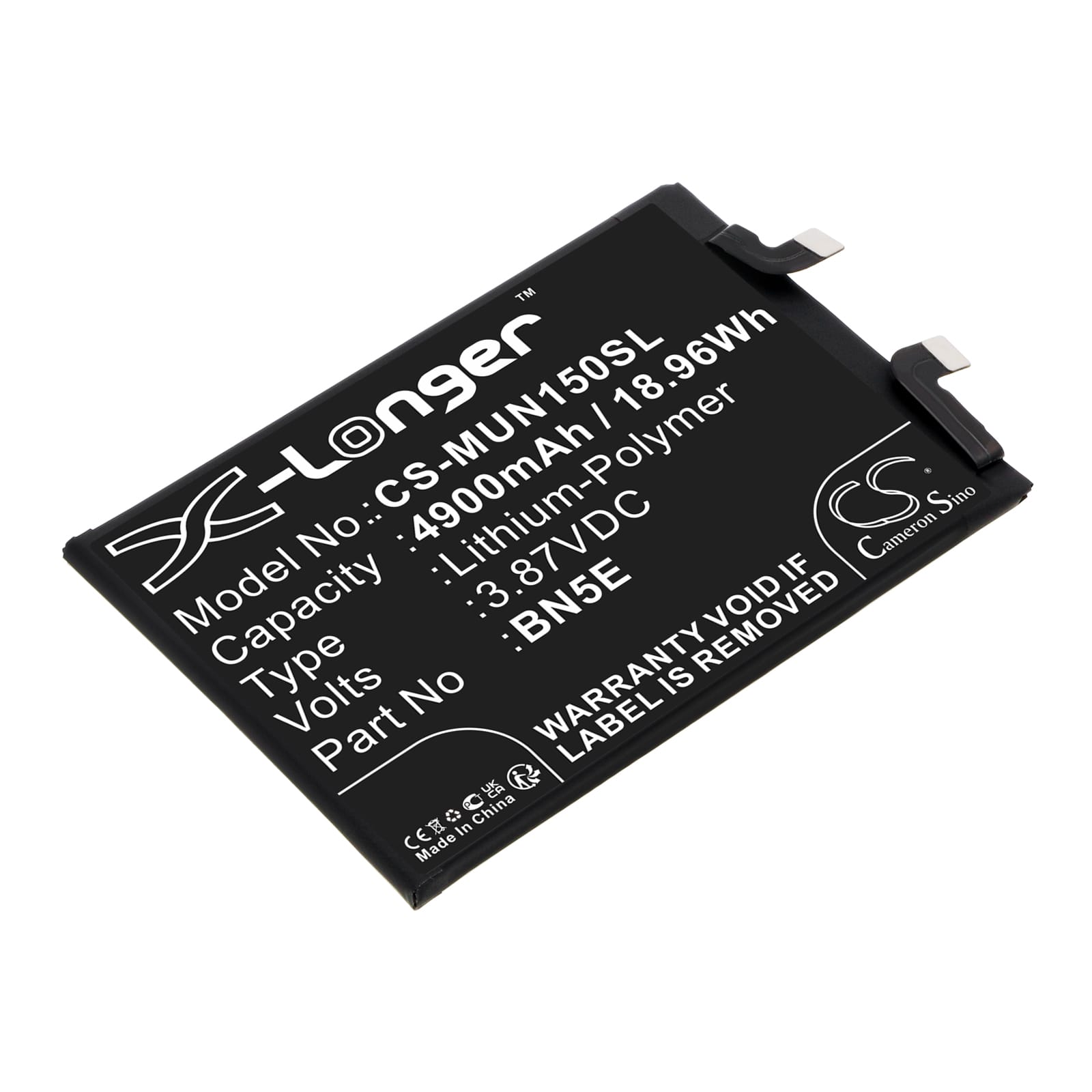 Batteri till Xiaomi Redmi Note 11E Pro - 4.900 mAh