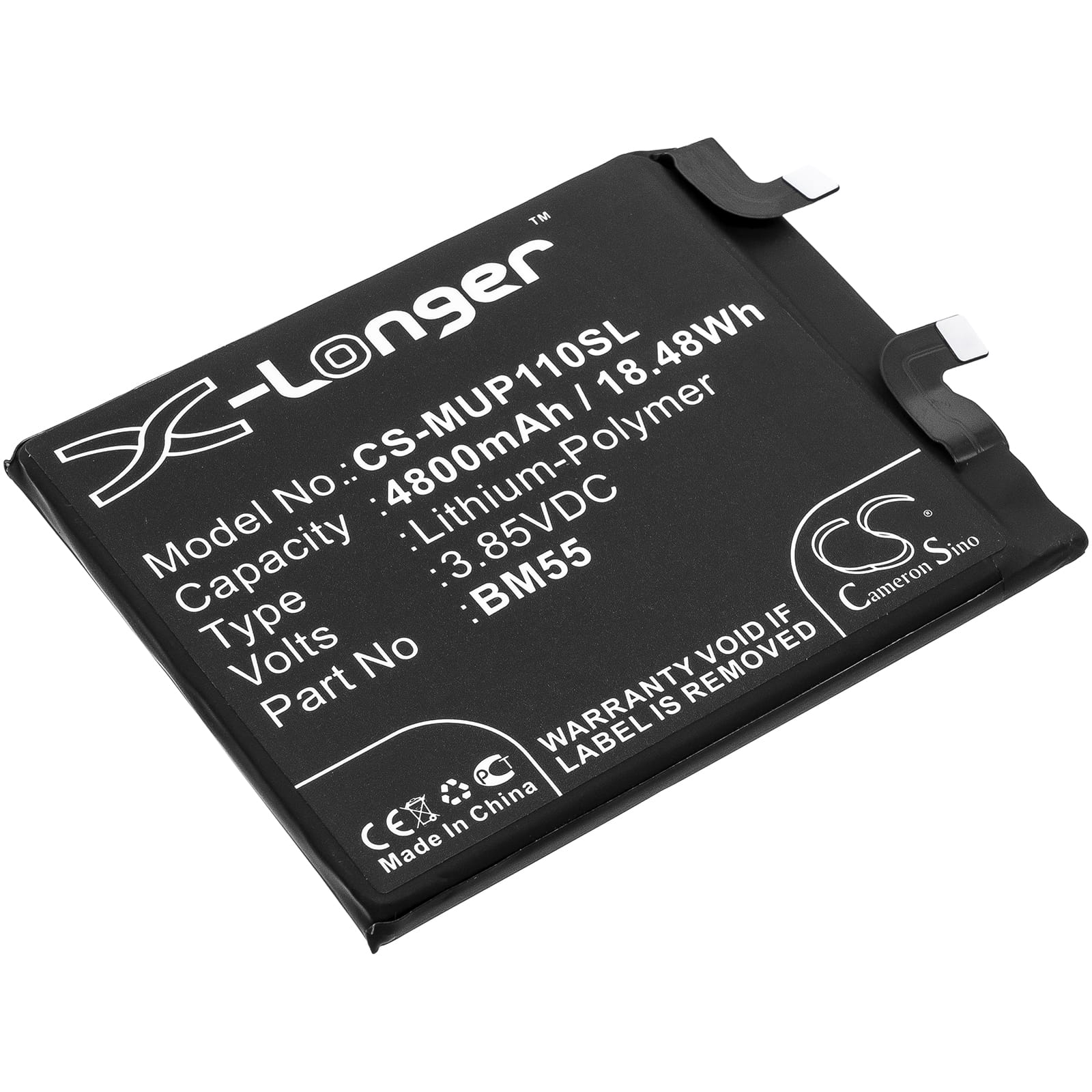 Batteri till Xiaomi Mi 11 Pro 5G mfl - 4.800 mAh