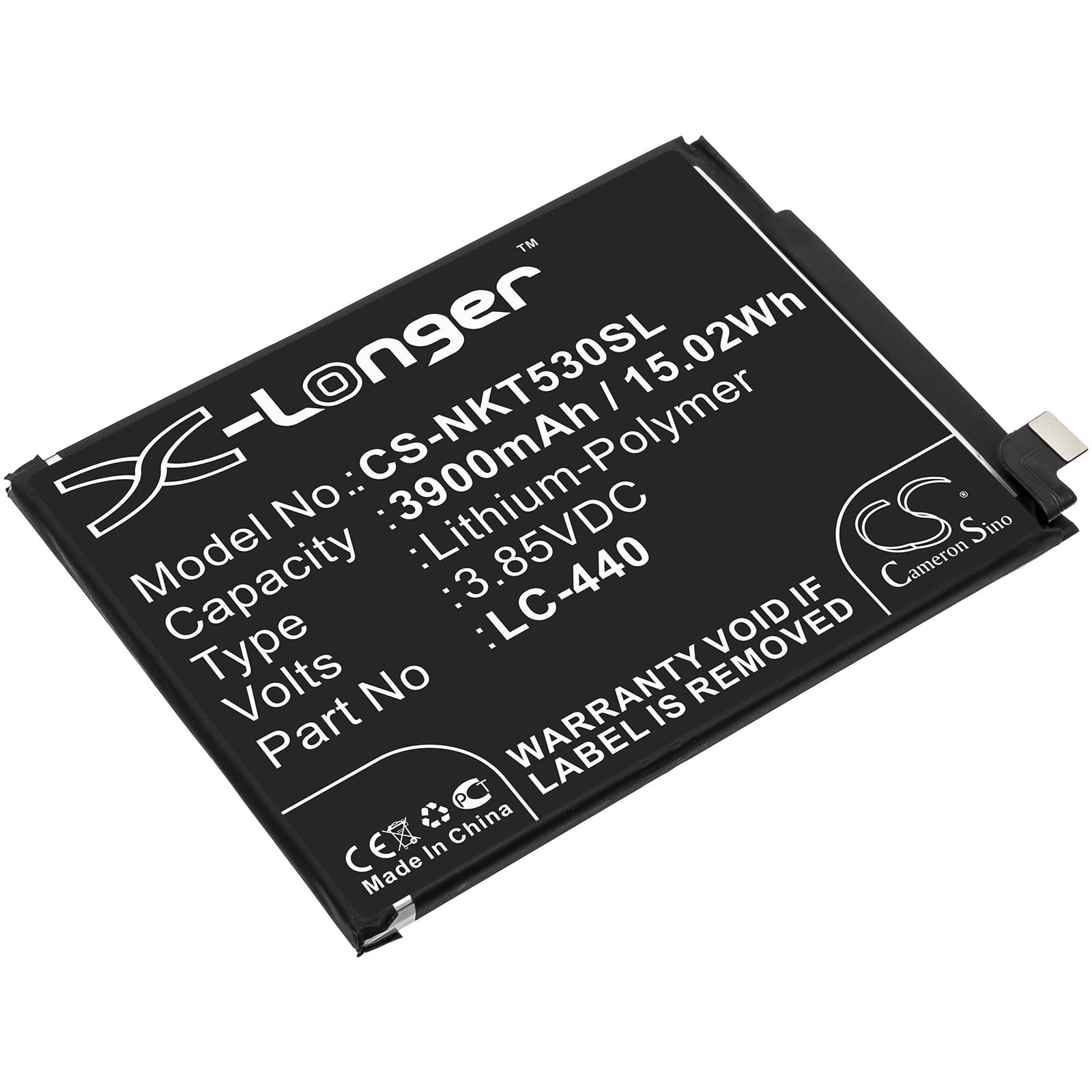 Batteri till Nokia 5.3 mfl - 3.900 mAh