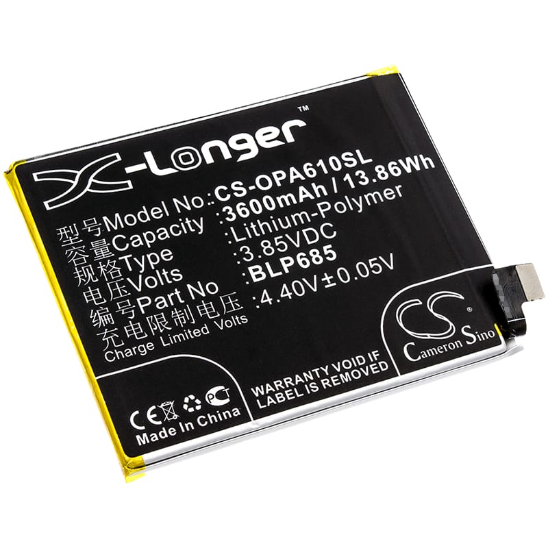 Batteri till Oneplus 6T mfl - 3.600 mAh