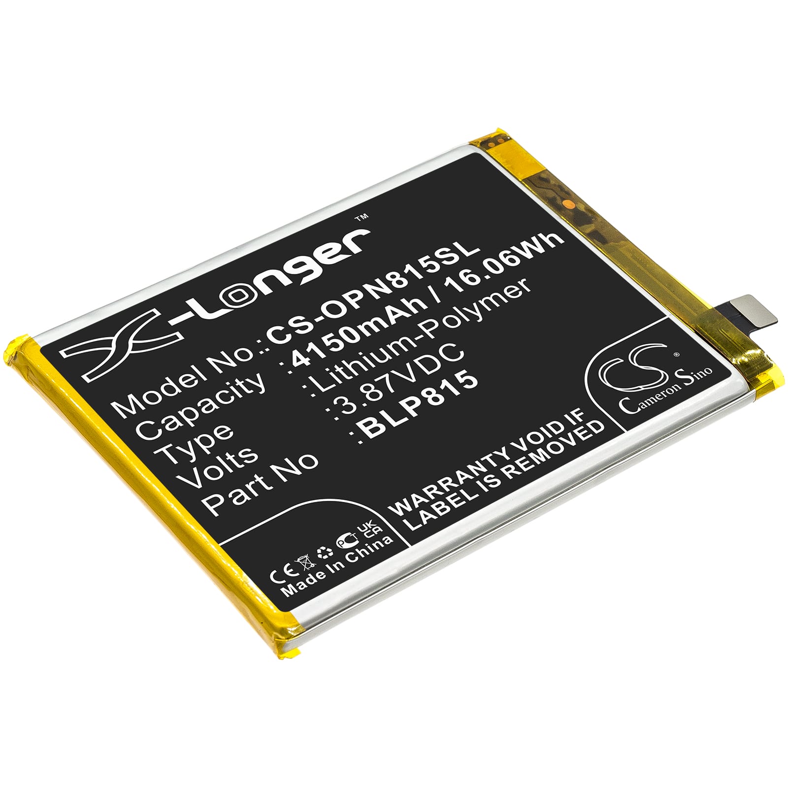 Batteri till OnePlus Nord N10 5G mfl - 4.150 mAh