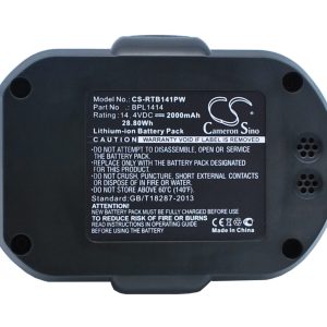 Batteri till Ryobi CDD144V22 mfl - 2.000 mAh