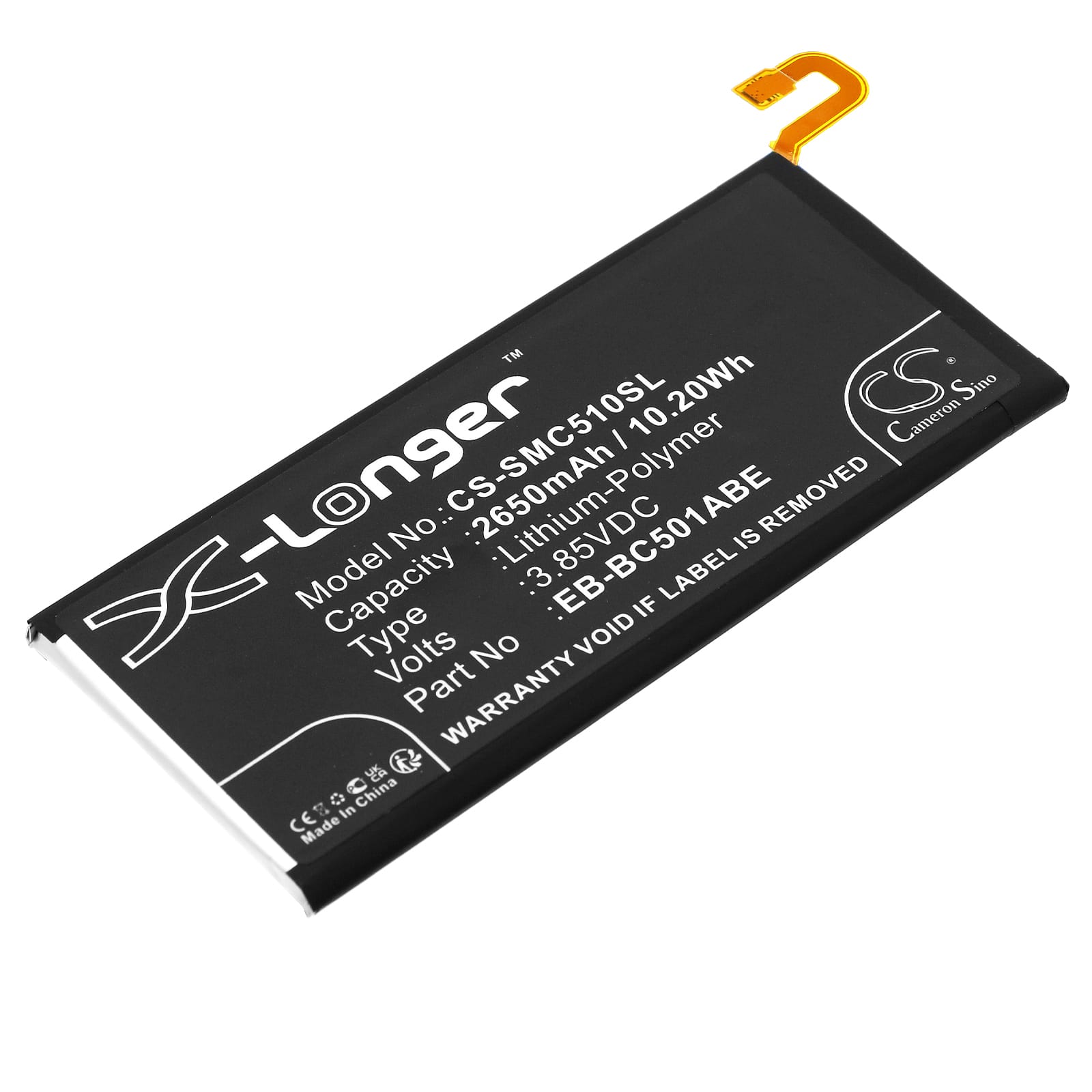 Batteri till Samsung Galaxy C5 Pro mfl - 2.650 mAh