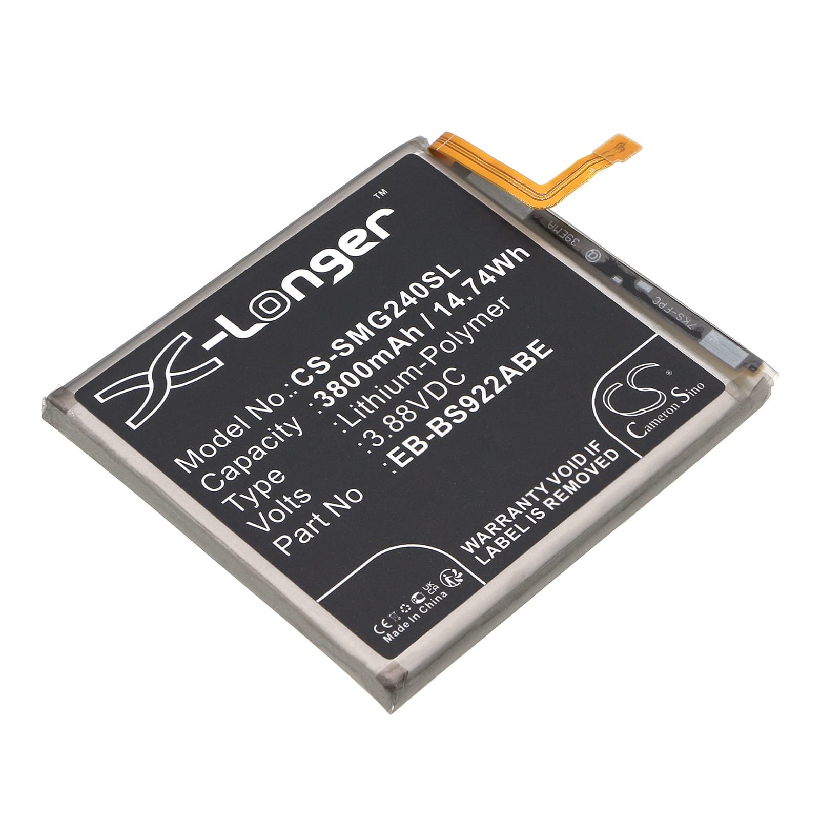 Batteri till Samsung Galaxy S24 mfl - 3.800 mAh