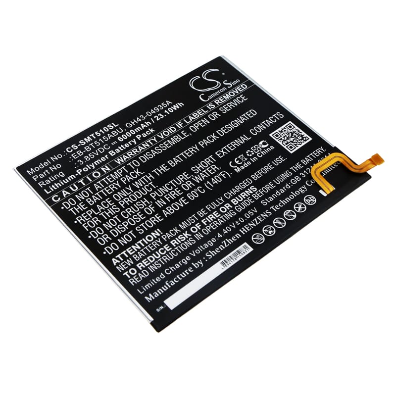 Batteri till Samsung Galaxy Tab A 2019 mfl - 6.000 mAh