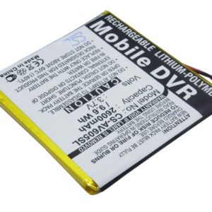 Batteri till Archos AV605 20 GB mfl - 2.500 mAh