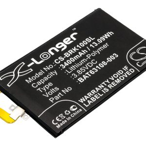 Batteri till BlackBerry Mercury mfl - 3.400 mAh