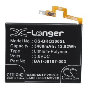 Batteri till BlackBerry Q30 mfl - 3.400 mAh