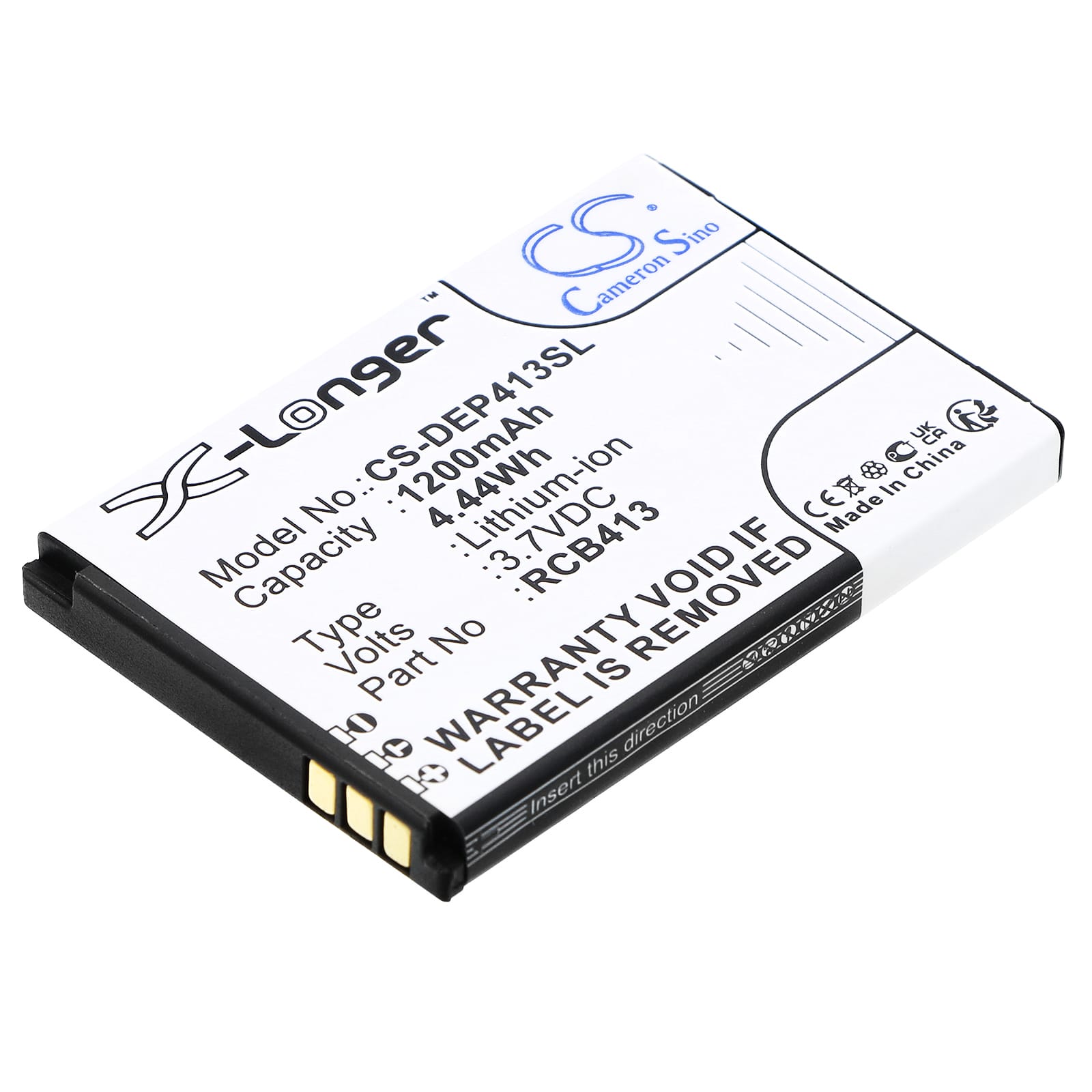 Batteri till Doro Primo 413 mfl