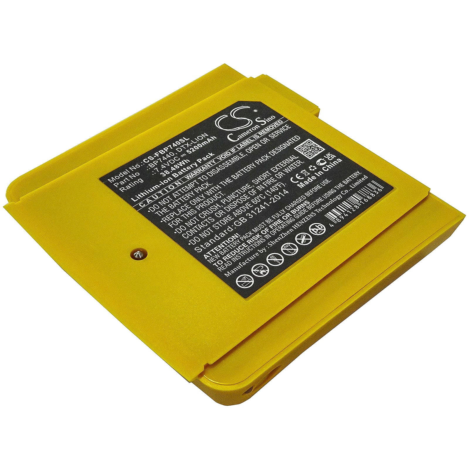 Batteri till Fluke DTX-1200-M mfl - 5.200 mAh