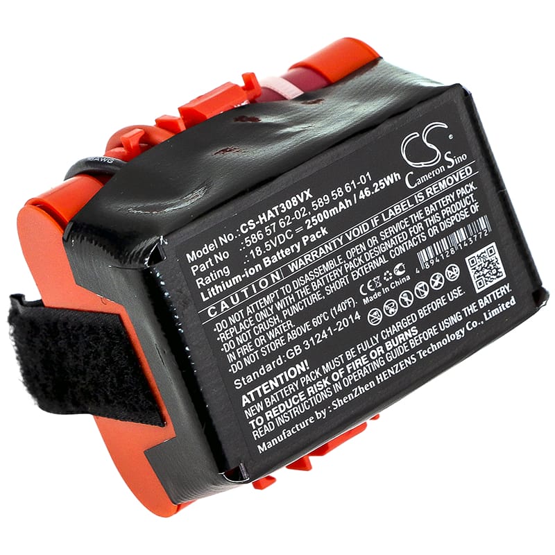 Batteri till Husqvarna Automower 308 mfl - 2.500 mAh