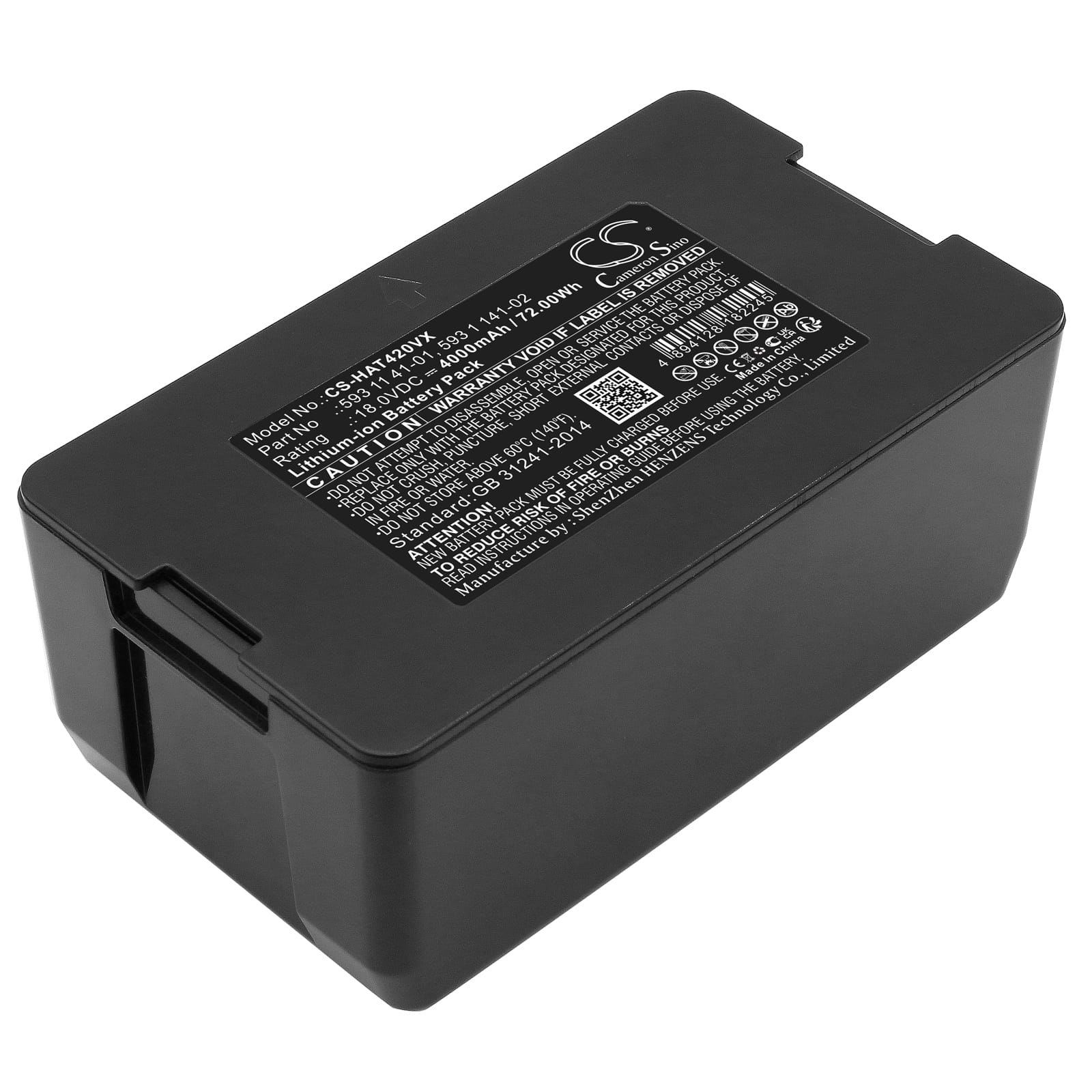 Batteri till Husqvarna Automower 320 2013 - 4.000 mAh