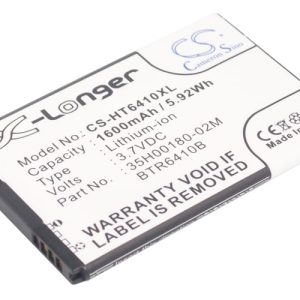 Batteri till HTC ADR6410 mfl - 1.600 mAh
