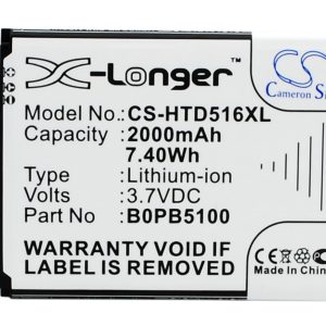 Batteri till HTC Desire 516 mfl - 2.000 mAh