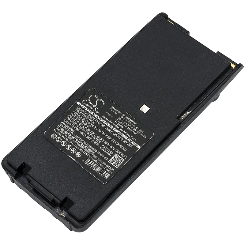 Batteri till Icom IC-A6 mfl - 1.800 mAh