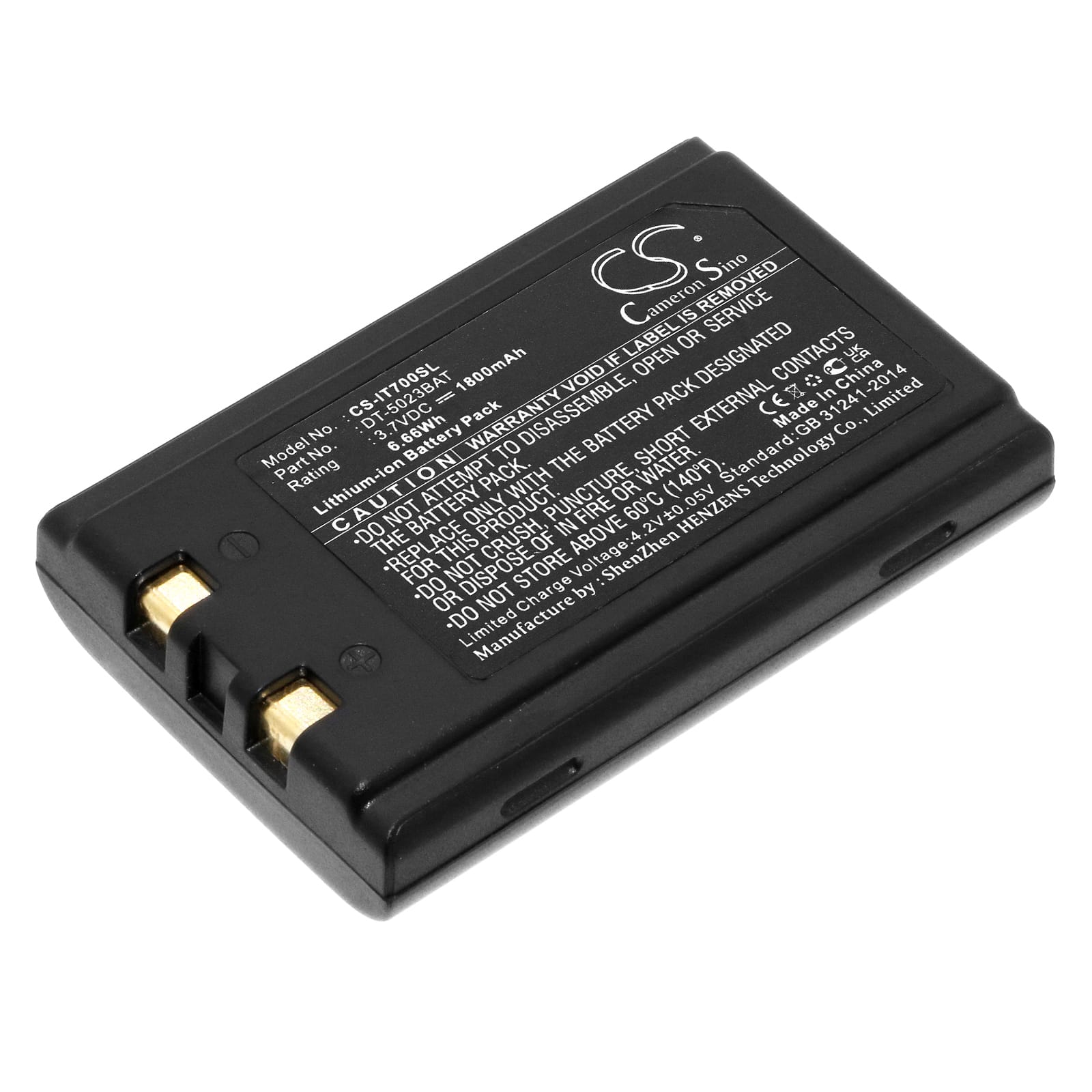 Batteri till Casio Personal PC IT-70 / IT-700 - 1.800 mAh