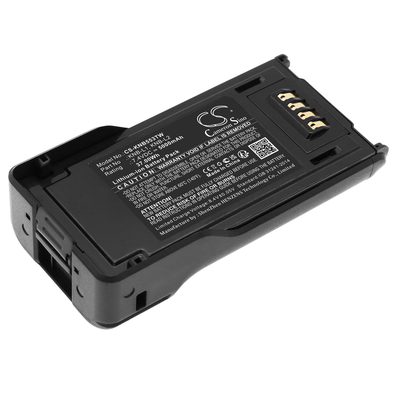 Batteri till Kenwood NX-5000 mfl - 5.000 mAh