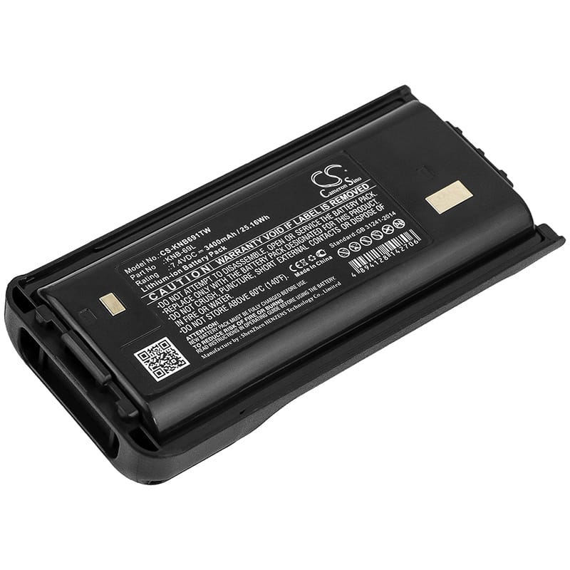 Batteri till Kenwood NX-240 mfl - 3.400 mAh
