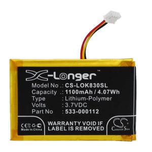 Batteri till Logitech IIIuminated Living-Room Keyboard K830