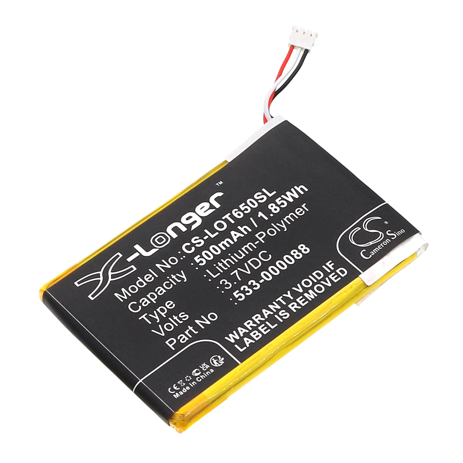 Batteri till Logitech Touchpad T650