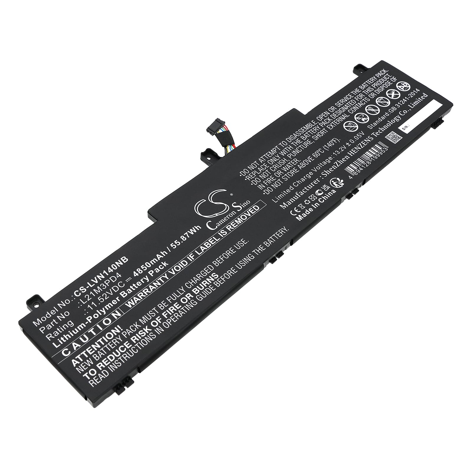 Batteri till Lenovo ThinkPad Neo 14 - 4.850 mAh