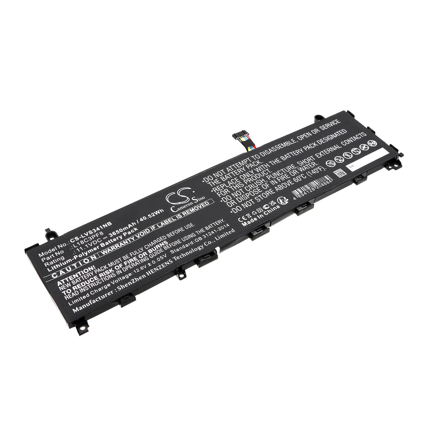 Batteri till Lenovo IdeaPad S340-13 mfl - 3.650 mAh