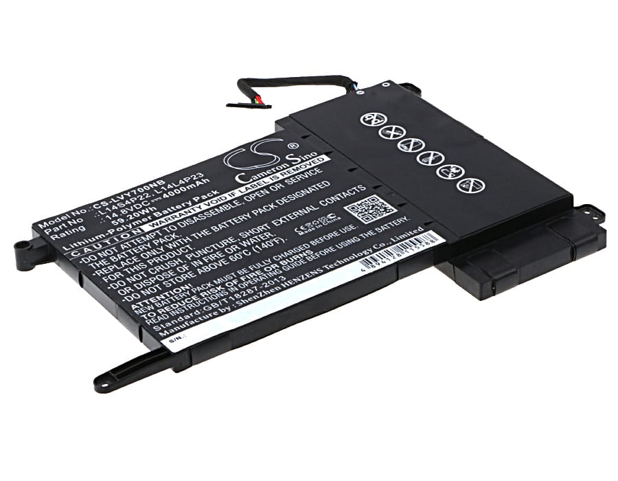 Batteri till Lenovo Eraser Y700 mfl - 4.000 mAh