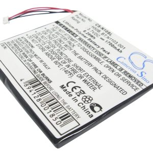 Batteri till Fujitsu Siemens Loox 600 - 1.700 mAh