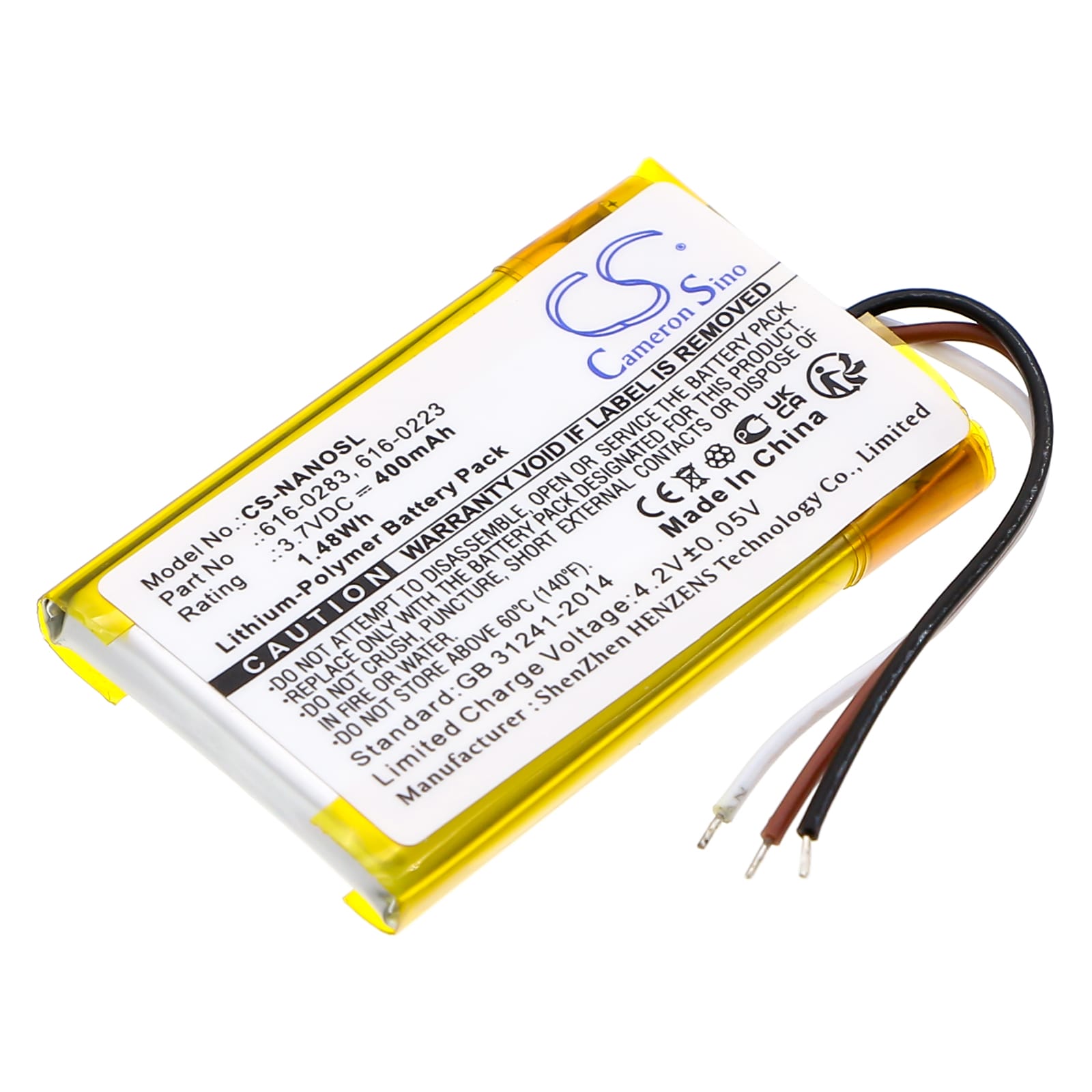 Batteri till iPod Nano