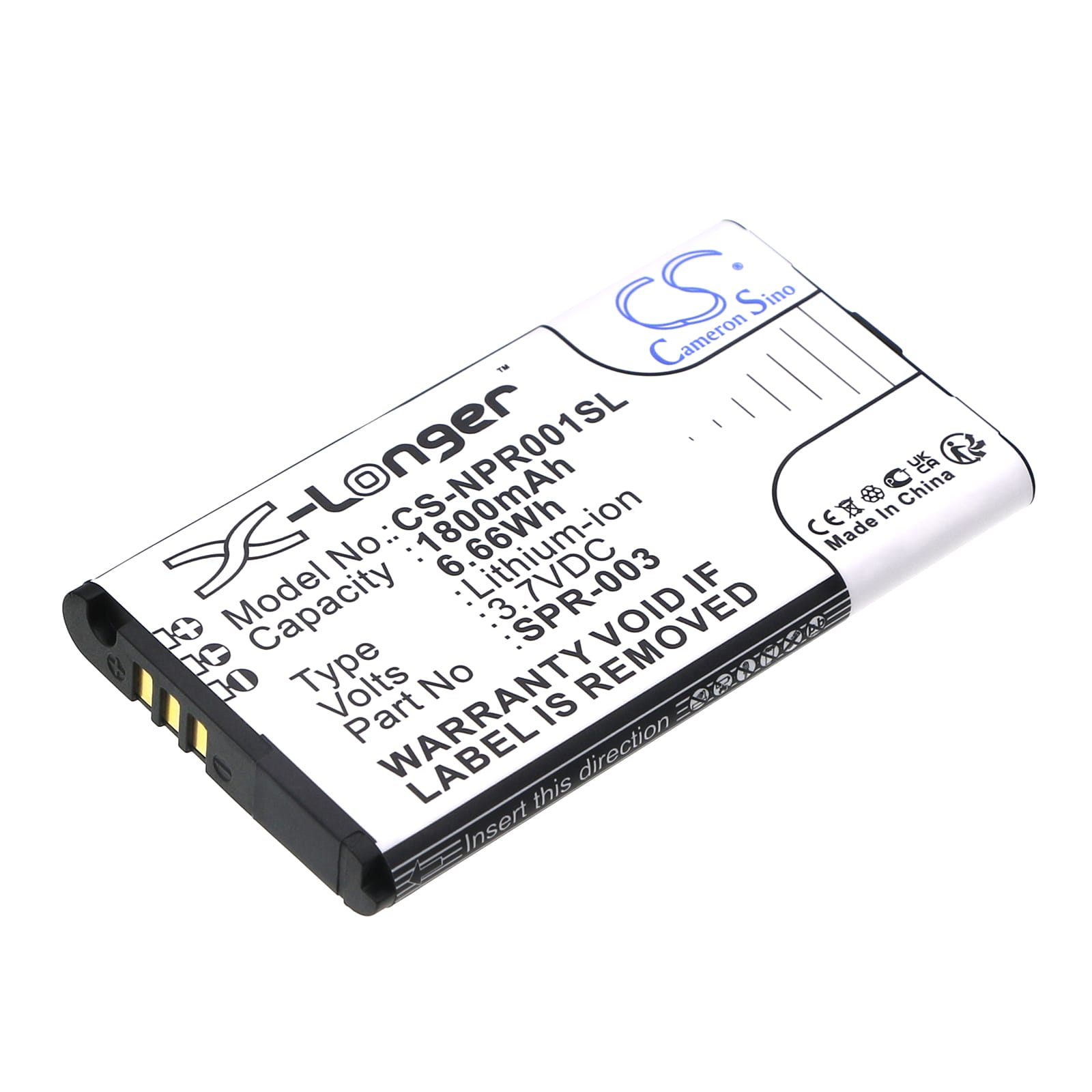 Batteri till Nintendo 3DS XL 2015 mfl - 1.800 mAh