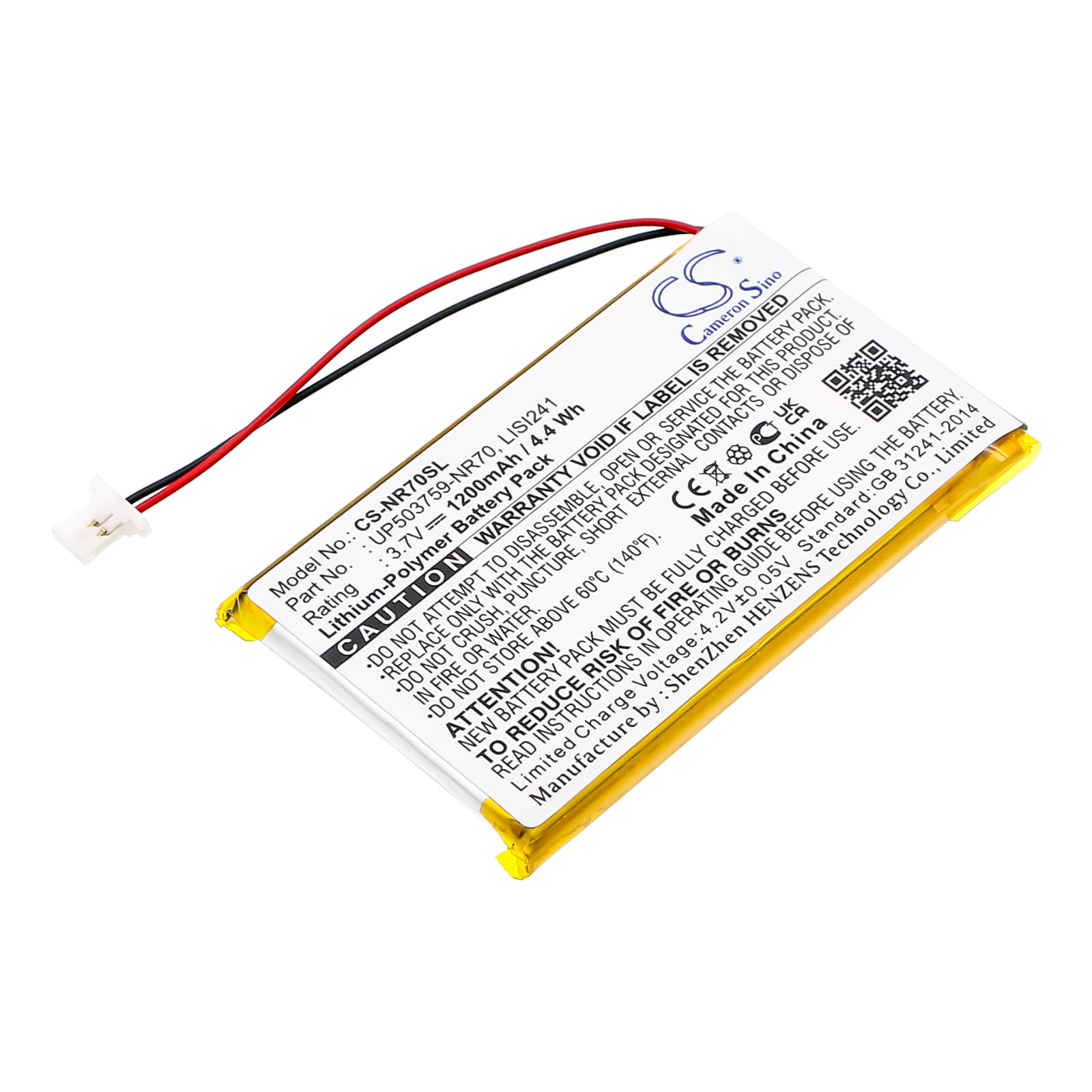 Batteri till Sony Clie PEG-NR60 mfl